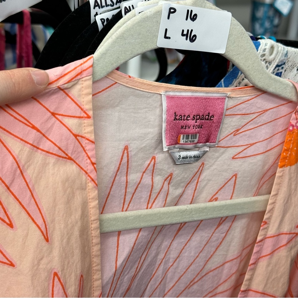 Size 2 - KATE SPADE - Grand Daisy Wrap Dress Rent the Runway RTR $378 msrp - Picture 11 of 11